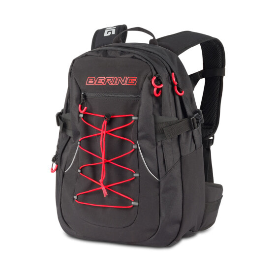 Rucksack Bering Murray Schwarz-Rot