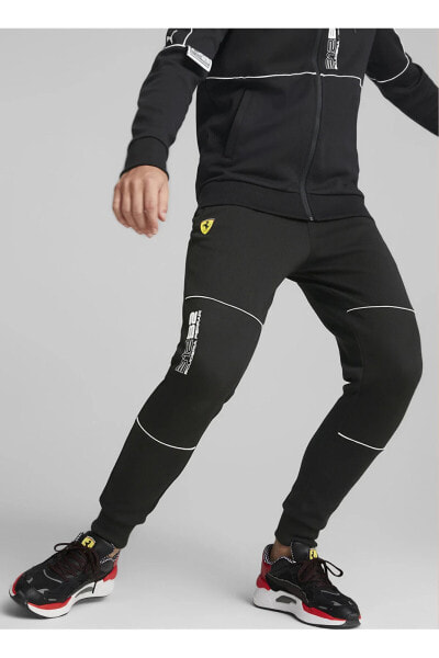 Спортивные брюки PUMA Ferrari Race Sweat Pants Для мужчин Uzunкрой Black 2XL