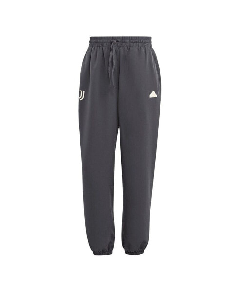 Men's Charcoal Juventus Lifestyle Woven Pants