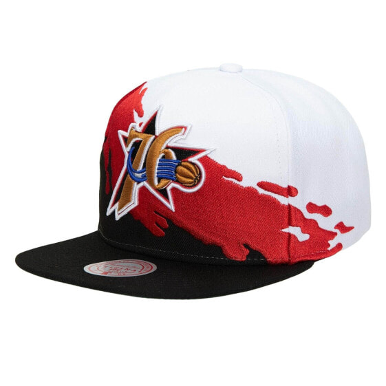 [HHSS2977-P76YYPPPWHBK] MENS NBA PHILADELPHIA 76ERS PAINTBRUSH SNAPBACK