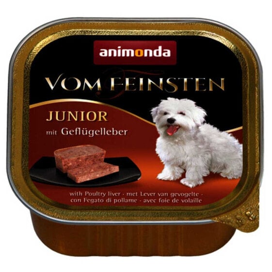 ANIMONDA Vom Feinsten Poultry Liver Beef And Liver Pork 150g Wet Dog Food