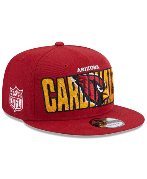 Men's Cardinal Arizona Cardinals 2023 NFL Draft 9FIFTY Snapback Adjustable Hat