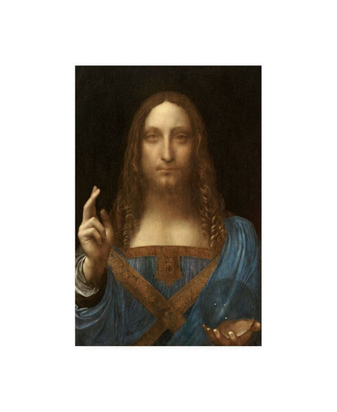 Leonardo Da Vinc Salvator Mundi Canvas Art - 36.5" x 48"