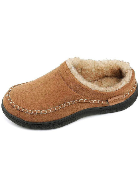 Rock Dove Men's Aiden Wool Lined Full Ridge Clog Slipper