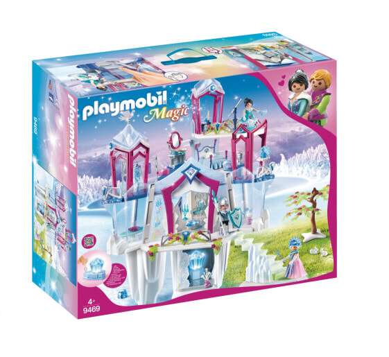 Игровой набор с элементами конструктора Playmobil Magic 9469 Сверкающий хрустальный дворец
