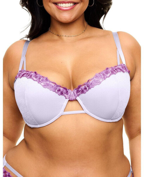 Plus Size Eva Push Up Balconette Bra