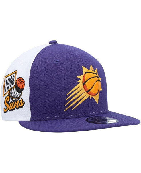 Men's Purple Phoenix Suns Pop Panels 9FIFTY Snapback Hat
