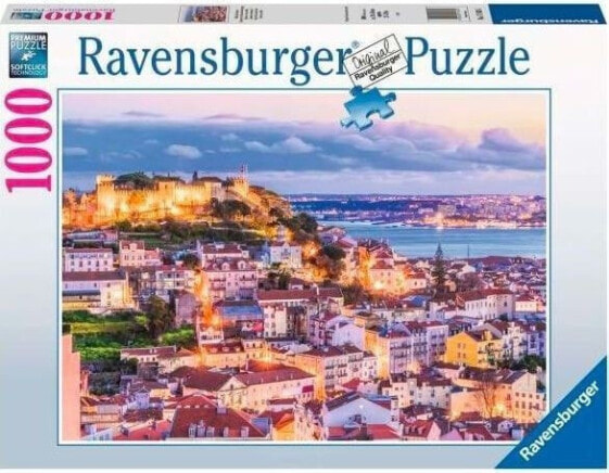 Ravensburger Puzzle 2D 1000 elementów Vista su Lisbona