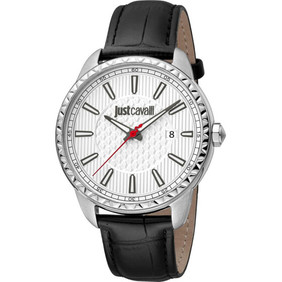 Мужские часы Just Cavalli JC1G176L0115 Чёрный (Ø 20 mm)