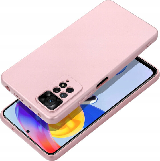 OEM Futerał METALLIC do OPPO A78 4G różowy