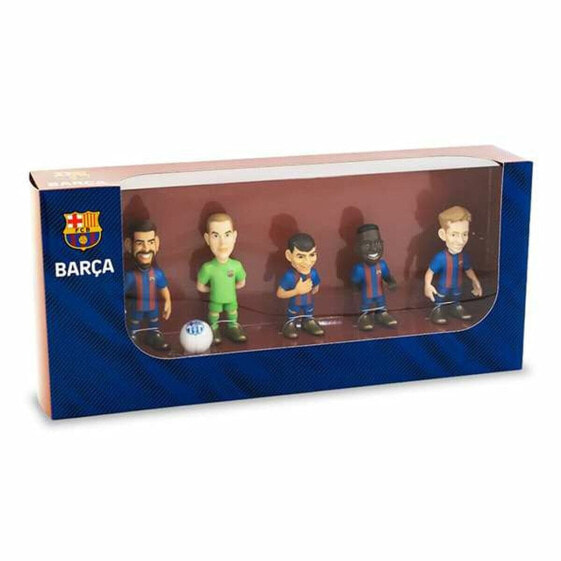 Игровой набор MINIX ФК Барселона Set of Figures (Набор фигурок) - 7 см, 5 шт.