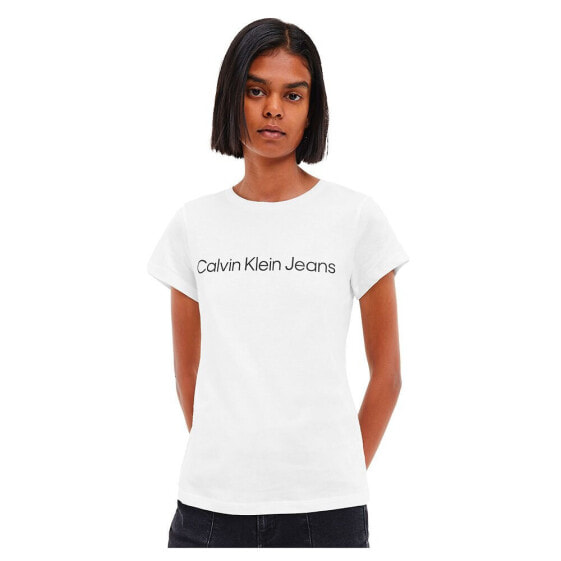 CALVIN KLEIN JEANS Core Institutional Logo Slim Fit short sleeve T-shirt