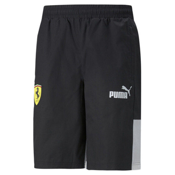 Puma Sf Race Sds Woven Shorts Mens Black Casual Athletic Bottoms 53512701