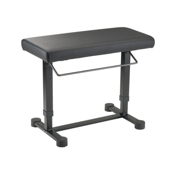 König & Meyer 14080 Piano Bench Uplift Synthetic leather, black