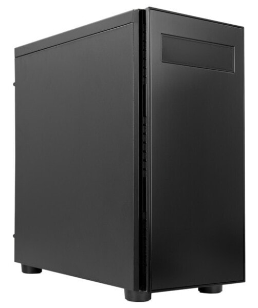 Chieftec Hawk - Черный корпус для ПК ATX/micro ATX/Mini-ITX из алюминия и SPCC, размер 16.6 см