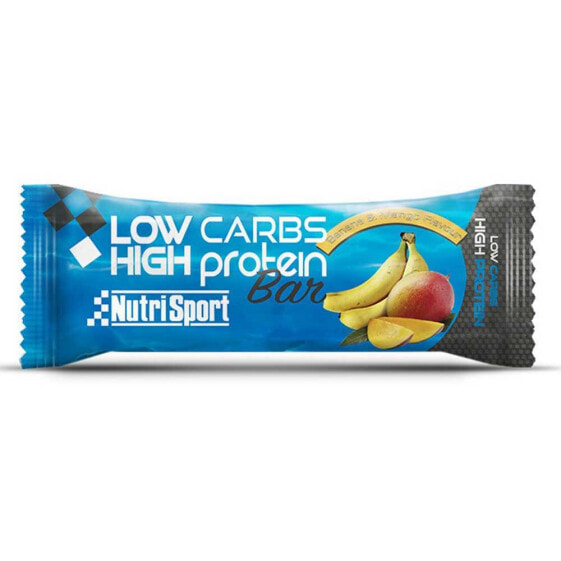 Протеиновый бананово-манговый батончик Nutrisport Low Carbs High Protein 60г 1 штукация