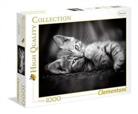 Clementoni Puzzle 1000 elementów - High Quality Collection. Kitty (39422 )