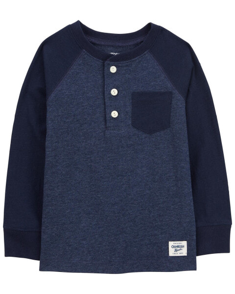 Toddler Pocket Henley 3T