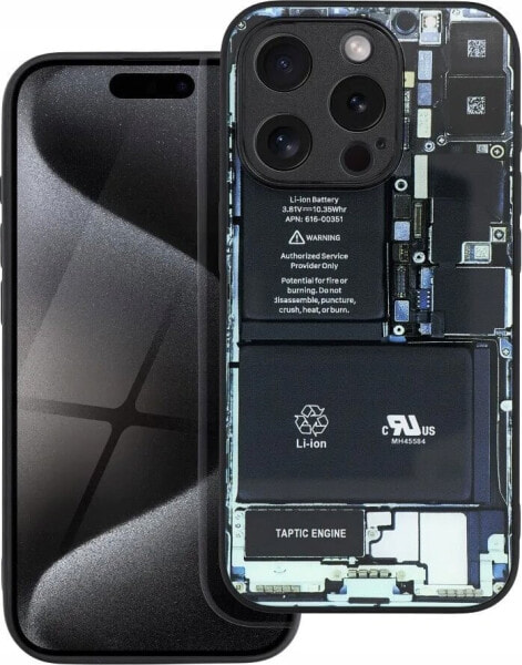 OEM Futerał TECH do IPHONE 15 wzór 1