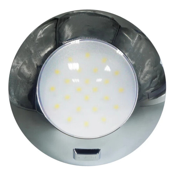 AQUALED Round Dome Light With Switch 4000K