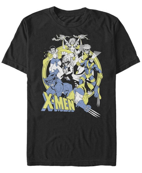 Men's Vintage-Like X-Men Short Sleeve Crew T-shirt