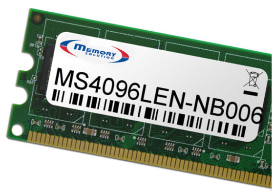 Memorysolution Memory Solution MS4096LEN-NB006 - 4 GB