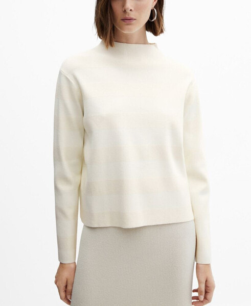 Women's High Collar Sweater
