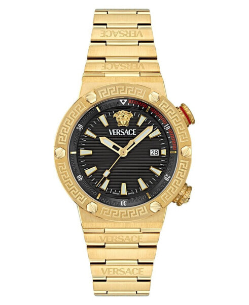 Часы Versace Men's Gold Ion Steel Watch