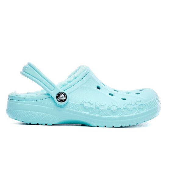 Детские сандалии Crocs Baya с меховой подкладкой