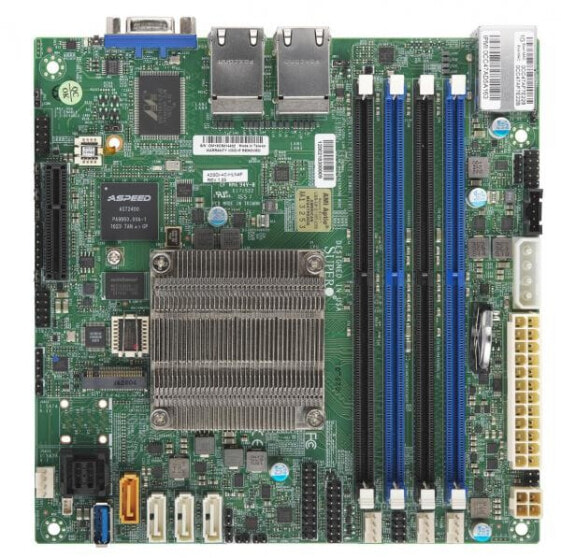 Supermicro A2SDI-4C-HLN4F - Intel - Intel Atom® - DDR4-SDRAM - 256 GB - DIMM - 1.2 V