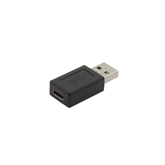 i-tec USB 3.0/3.1 to USB-C Adapter (10 Gbps) - USB 3.1 Type-C - USB 3.0 Type-A - Black