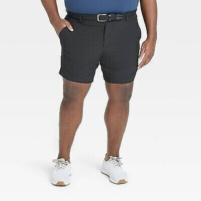 Men's Big Golf Shorts 8" - All In Motion Black Onyx 44