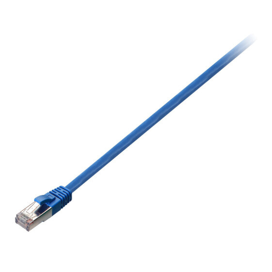 V7 Blue Cat6 Shielded (STP) Cable RJ45 Male to RJ45 Male 2m 6.6ft - 2 m - Cat6 - S/FTP (S-STP) - RJ-45 - RJ-45