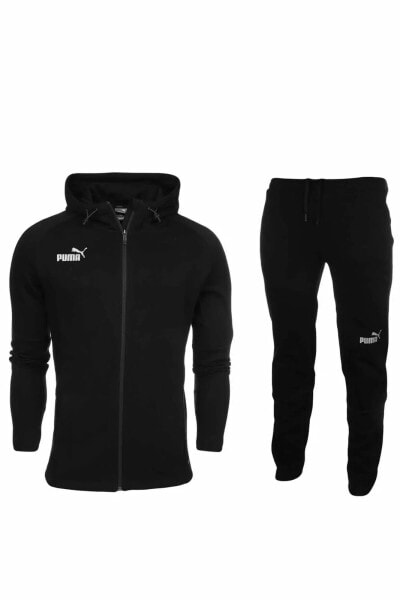 Спортивный костюм PUMA Pamuklu Takım 657383 657386 B7 Erkek Eşofman Takım Pmr800 Siyah