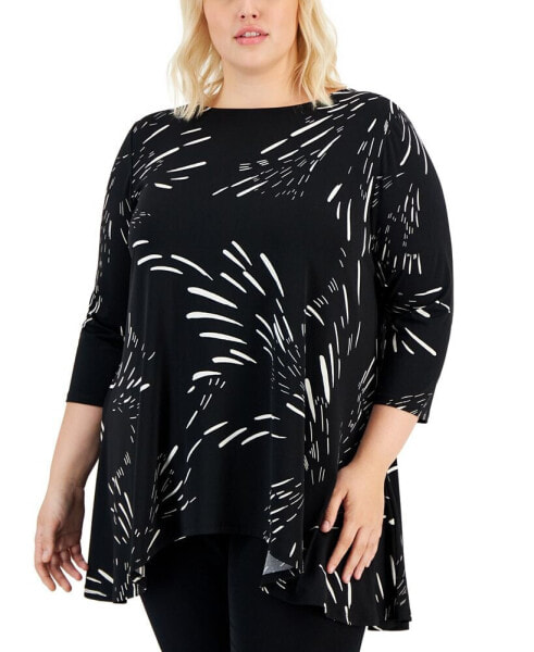 Plus Size Swing Top, Created for Macy's