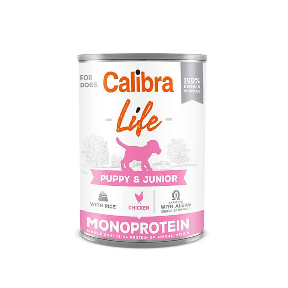 CALIBRA Life Can Puppy And Junior Chicken And Rice 6x400g Dog Food