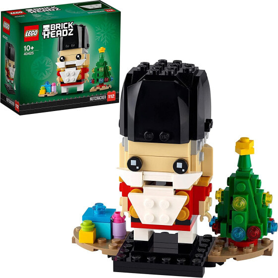 LEGO BrickHeadz Nutcracker Игрушка для Рождества, 40425, 10+ лет