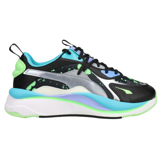 Puma RsCurve Gid Metallic Graphic Logo Lace Up Womens Size 5.5 M Sneakers Casua