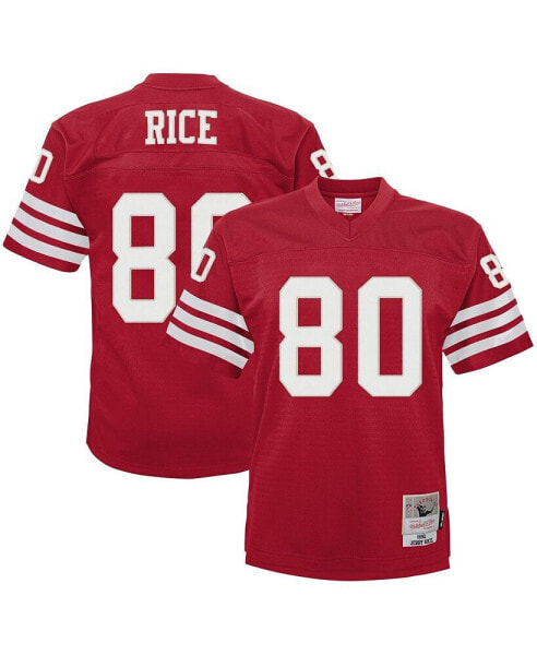 Toddler Boys and Girls Jerry Rice Scarlet San Francisco 49ers 1990 Retired Legacy Jersey