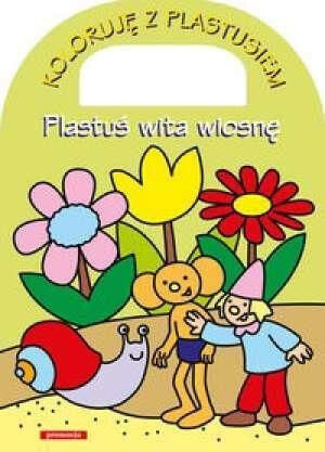 Koloruję z Plastusiem - Plastuś wita wiosnę - 81595