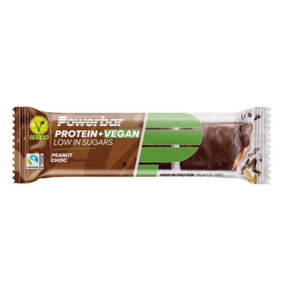 Энергобатончик POWERBAR ProteinPlus + Vegan Peanut And Chocolate 42g Veganца