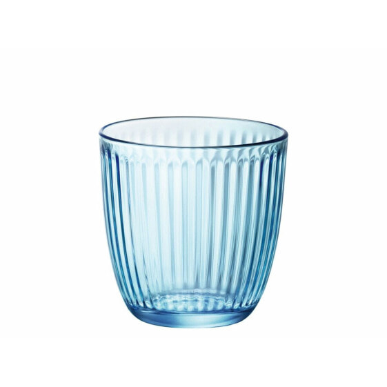 Набор стаканов Bormioli Rocco Line Синий 6 штук Стекло (290 мл)