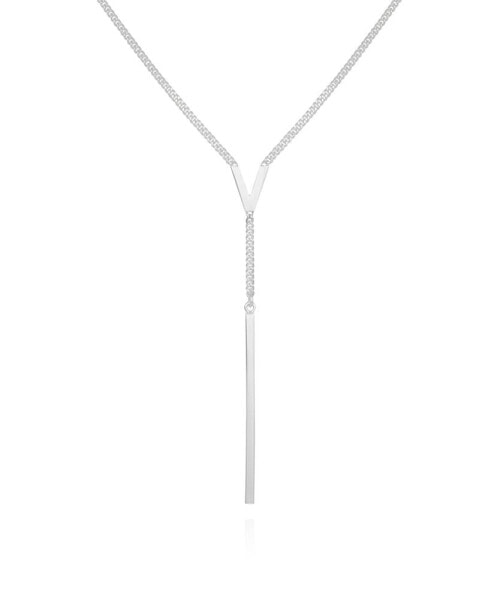 Vince Camuto silver-Tone Lariat Y-Necklace