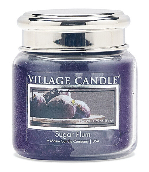 Ароматическая свеча Village Candle Сладкая слива (Sugar Plum), 3,75oz