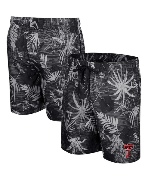 Men's Black Texas Tech Red Raiders What Else is New Swim Shorts