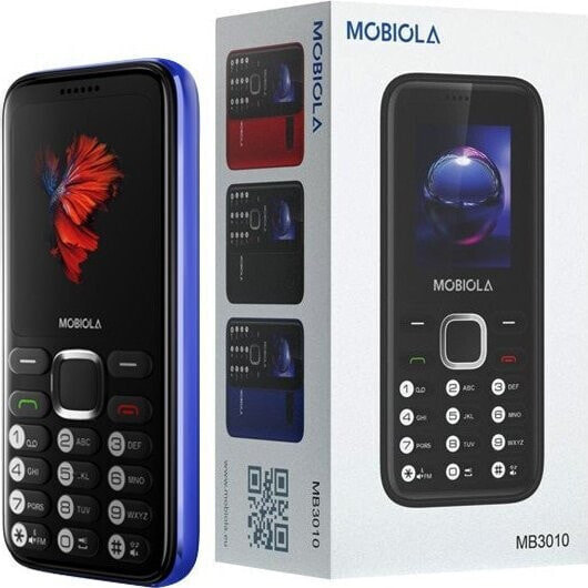 Telefon komórkowy Mobiola TELEFON GSM MOBIOLA MB3010 NIEBIESKI