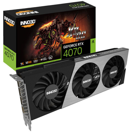 INNO3D GeForce RTX 4070 X3 OC, 12288 MB GDDR6X