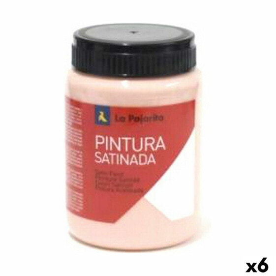 Темперный набор красок La Pajarita L-29 6 предметов розовый школьный с отделкой сатин