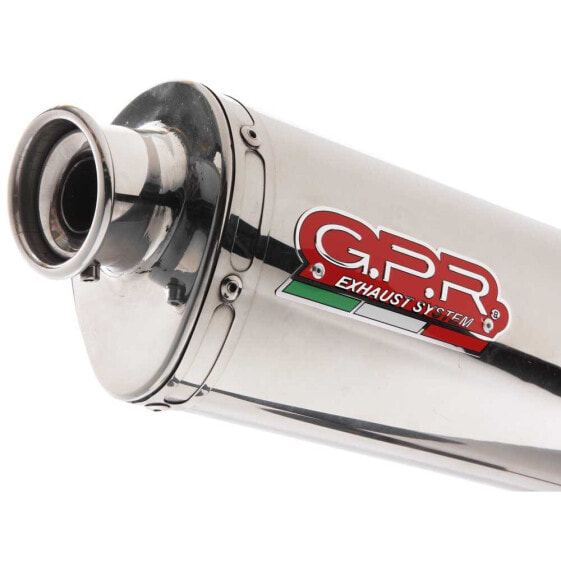 GPR EXHAUST SYSTEMS Trioval Slip On V85 TT 19-20 Euro 4 Homologated Muffler