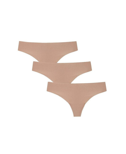 Plus Size Annie Thong Thong Panties (Pack Of 3)